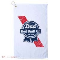 Bald Is Beautiful 4th Of July Independence Day Bald Eagle Golf Towel thumb 0