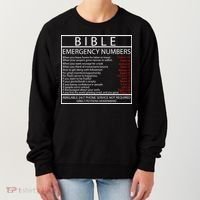 Bible Emergency Hotline Numbers Women's Sweatshirt thumb 0