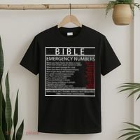 Bible Emergency Hotline Numbers T-Shirt thumb 2