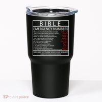 Bible Emergency Hotline Numbers Tumbler thumb 0