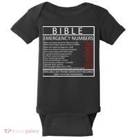 Bible Emergency Hotline Numbers Baby Bodysuit thumb 0