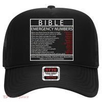 Bible Emergency Hotline Numbers Hat thumb 0