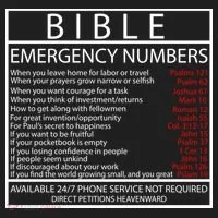 Bible Emergency Hotline Numbers Golf Towel thumb 3