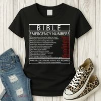 Bible Emergency Hotline Numbers Women's T-Shirt thumb 3
