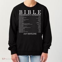 Bible Emergency Numbers Women's Sweatshirt thumb 0
