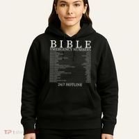 Bible Emergency Numbers Hoodie thumb 5