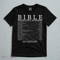 Bible Emergency Numbers T-Shirt thumb 5