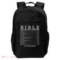 Bible Emergency Numbers Backpack thumb 0
