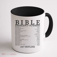 Bible Emergency Numbers Coffee Mug thumb 1