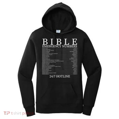 Bible Emergency Numbers Women's Hoodie