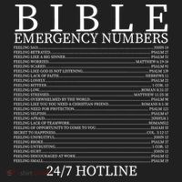 Bible Emergency Numbers Tumbler thumb 3