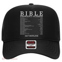 Bible Emergency Numbers Hat thumb 0