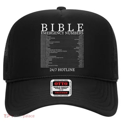 Bible Emergency Numbers Hat
