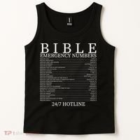 Bible Emergency Numbers Tank Top thumb 2