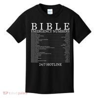 Bible Emergency Numbers Kids T-Shirt thumb 0