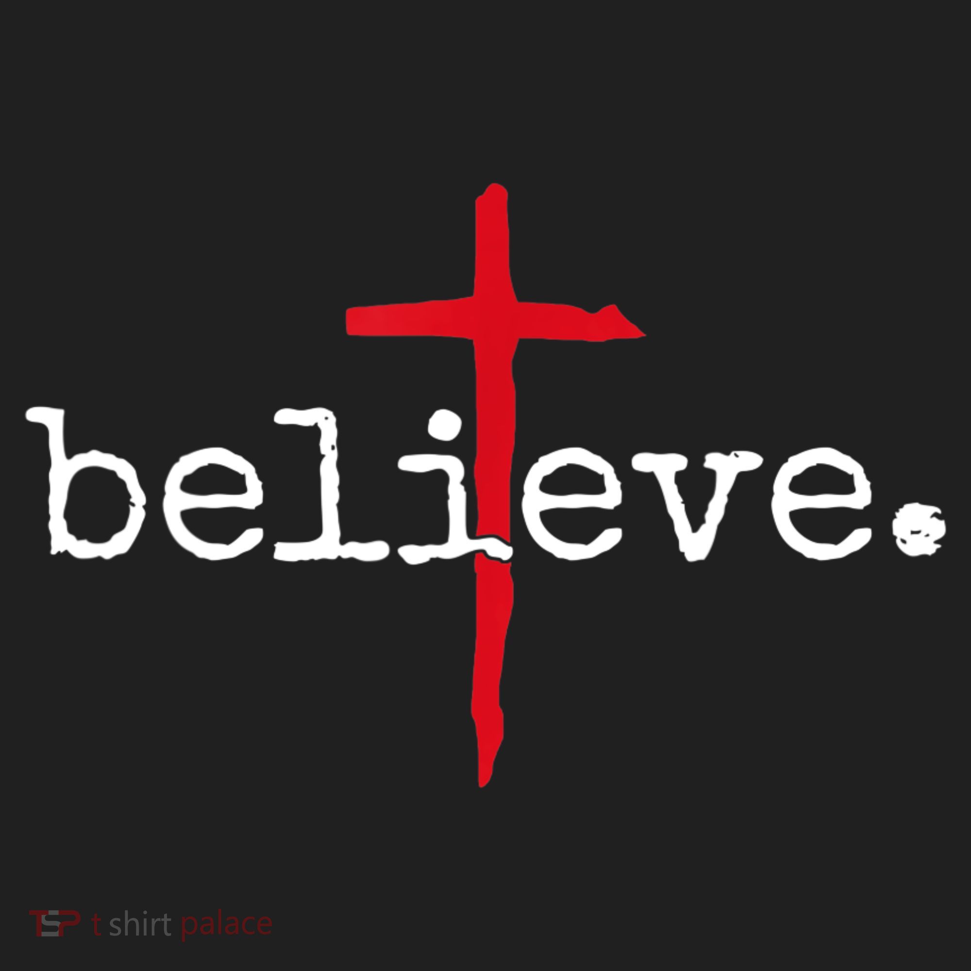 Believe In Cross Christian Saying Women's Sweatshirt