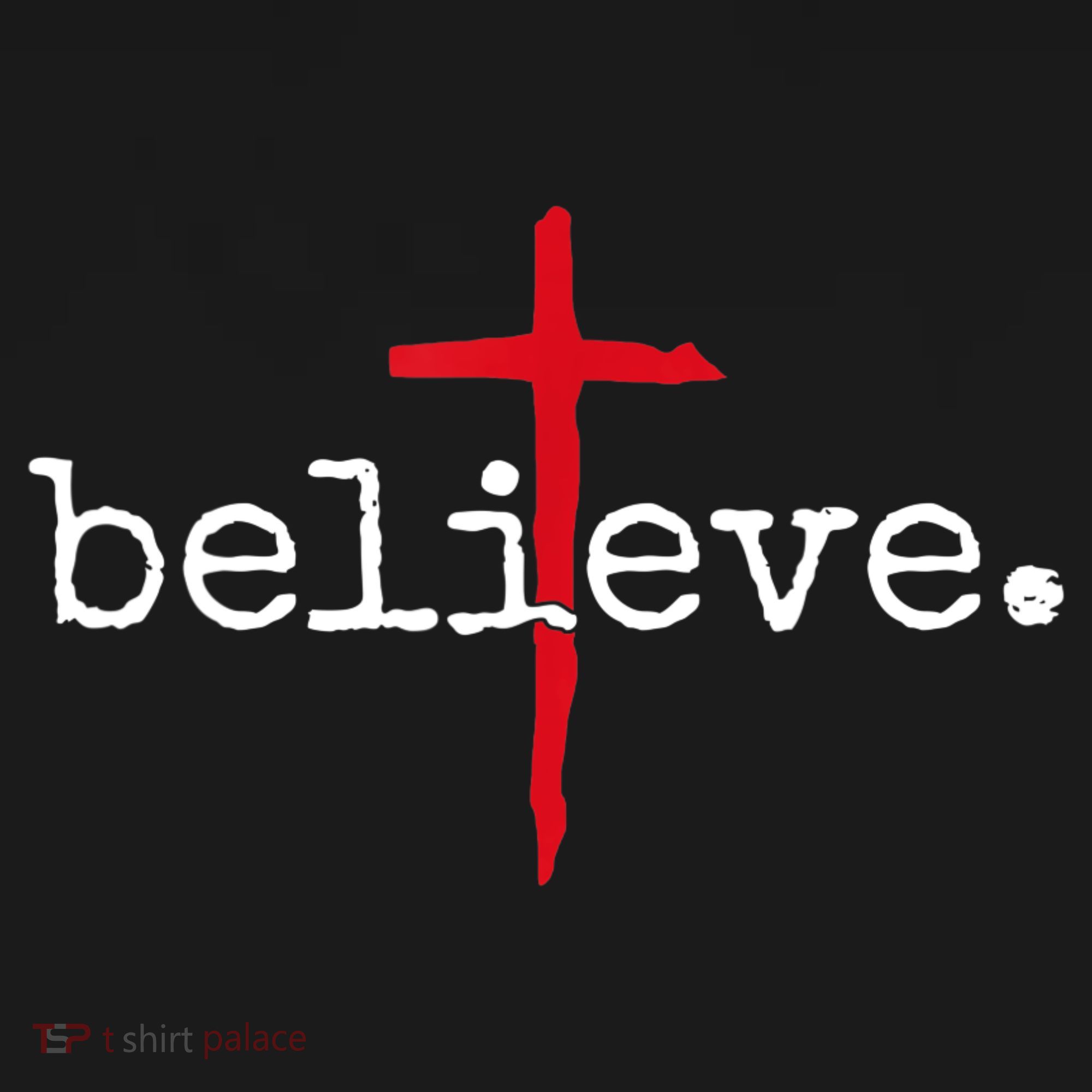 Believe In Cross Christian Saying Pajama Set