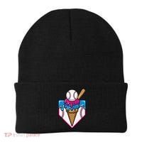 Baseball Ice Cream Dripping Drip Beanie thumb 0