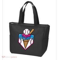 Baseball Ice Cream Dripping Drip Tote Bag thumb 3