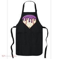 Baseball Ice Cream Dripping Baseball Home Plate Drip Apron thumb 0