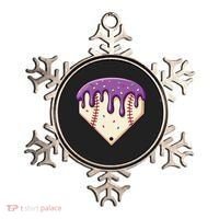 Baseball Ice Cream Dripping Baseball Home Plate Drip Ornament thumb 0