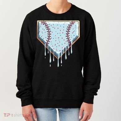 Baseball Ice Cream Dripping Women Women's Sweatshirt