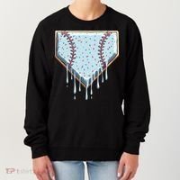 Baseball Ice Cream Dripping Women Women's Sweatshirt thumb 0