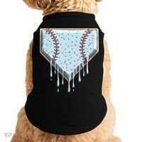 Baseball Ice Cream Dripping Women Doggie Tank thumb 0