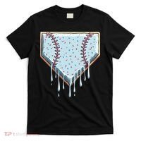 Baseball Ice Cream Dripping Women T-Shirt thumb 0