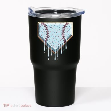 Baseball Ice Cream Dripping Women Tumbler