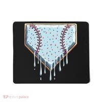 Baseball Ice Cream Dripping Women Mousepad thumb 0