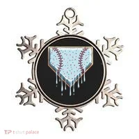 Baseball Ice Cream Dripping Women Ornament thumb 0