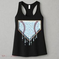 Baseball Ice Cream Dripping Women Women's Tank Top thumb 3