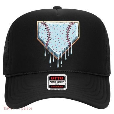 Baseball Ice Cream Dripping Women Hat