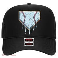 Baseball Ice Cream Dripping Women Hat thumb 0