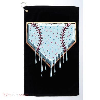Baseball Ice Cream Dripping Women Golf Towel