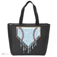 Baseball Ice Cream Dripping Women Tote Bag thumb 0