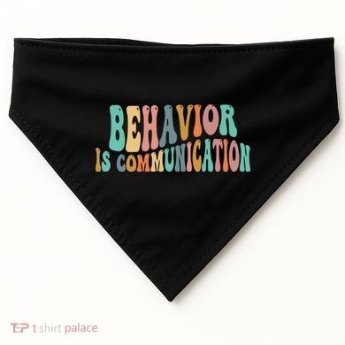 Behavior Is Communication USA-Made Doggie Bandana