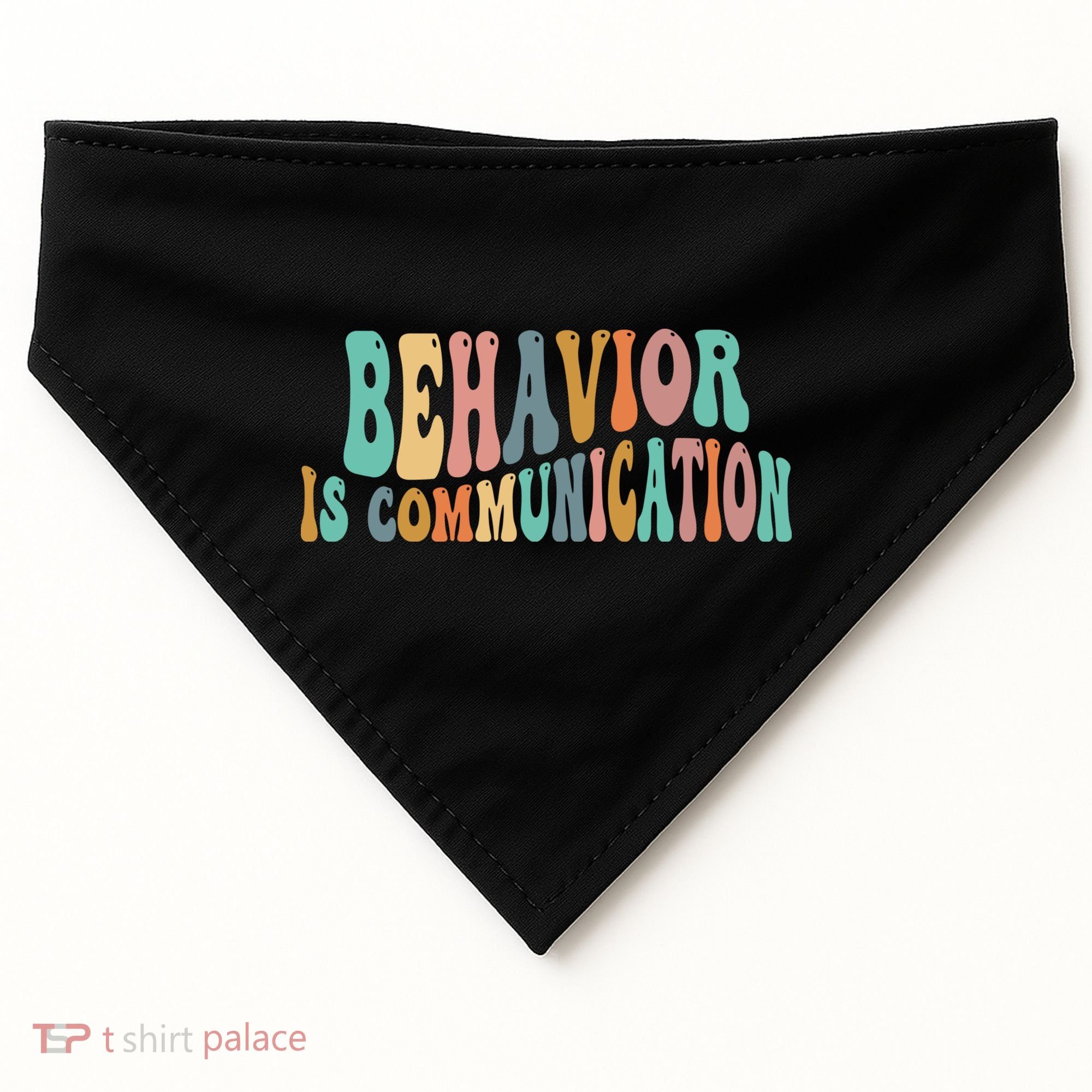 Behavior Is Communication USA-Made Doggie Bandana