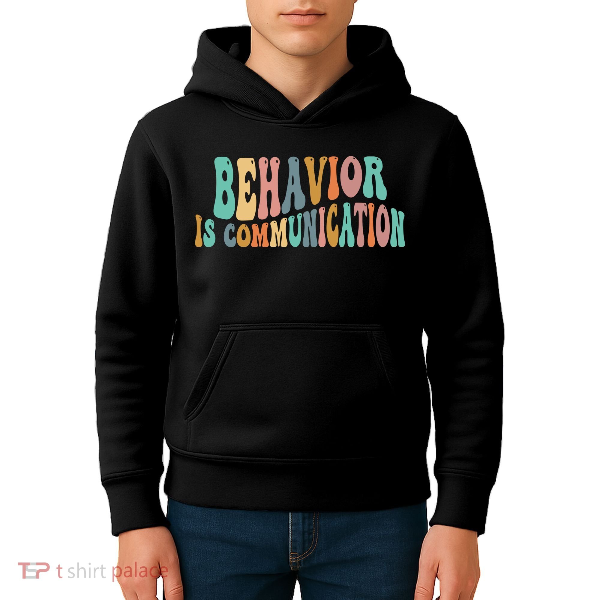 Behavior Is Communication Kids Hoodie