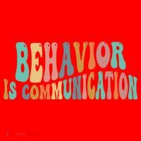 Behavior Is Communication Santa Hat thumb 1