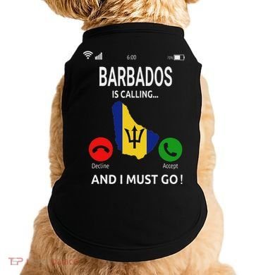 Barbados Is Calling Barbados Flag Vacation Barbados Doggie Tank