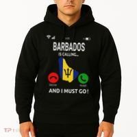 Barbados Is Calling Barbados Flag Vacation Barbados Hoodie thumb 2