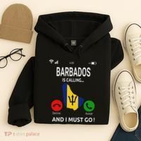Barbados Is Calling Barbados Flag Vacation Barbados Hoodie thumb 4