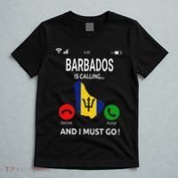 Barbados Is Calling Barbados Flag Vacation Barbados T-Shirt thumb 5