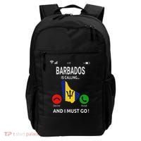 Barbados Is Calling Barbados Flag Vacation Barbados Backpack thumb 0
