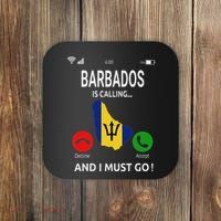 Barbados Is Calling Barbados Flag Vacation Barbados Coaster thumb 0
