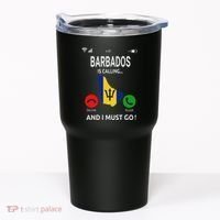 Barbados Is Calling Barbados Flag Vacation Barbados Tumbler thumb 0