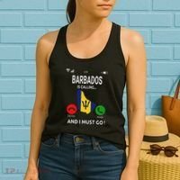 Barbados Is Calling Barbados Flag Vacation Barbados Women's Tank Top thumb 2