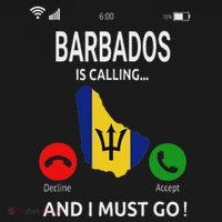 Barbados Is Calling Barbados Flag Vacation Barbados Tank Top thumb 6